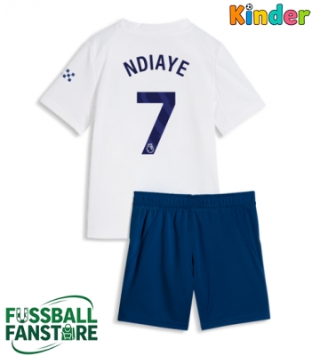 Manchester City Iliman Ndiaye #7 Replik 3rd trikot Kinder 2026-27 Kurzarm (+ Kurze Hosen)